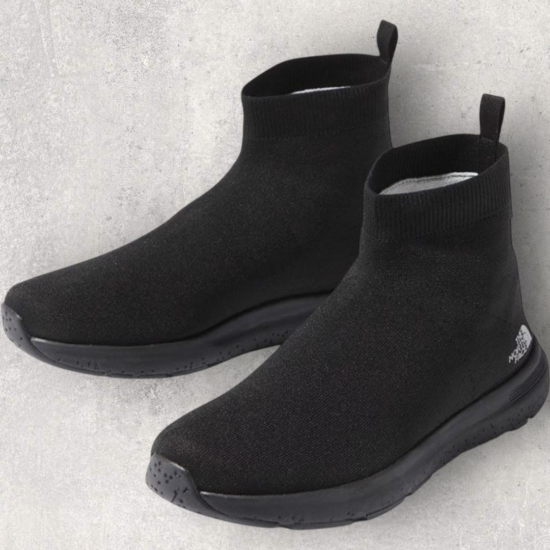 ザノースフェイス ベロシティニット インビジブルフィット 26cm ブラック