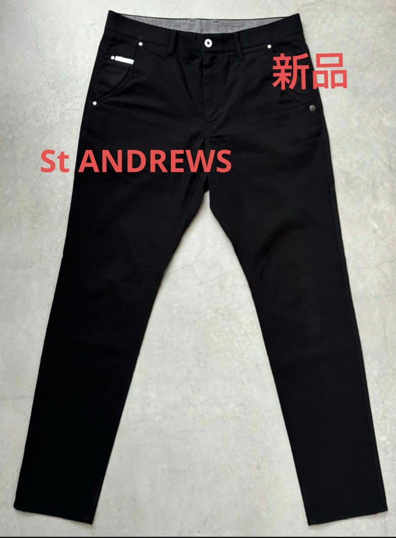 【新品】セントアンドリュース St ANDREWSメンズストレッチ ロングパンツ