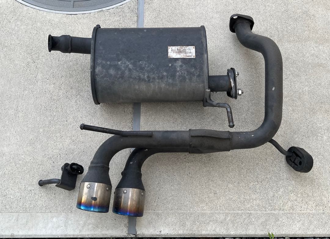 N*K様 HKS Cool style センター出しマフラー アルト ワゴンR