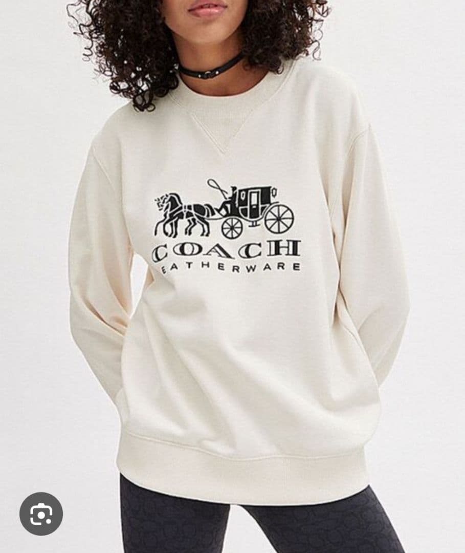 coach ホース アンドキャリッジクルーネック スウェット