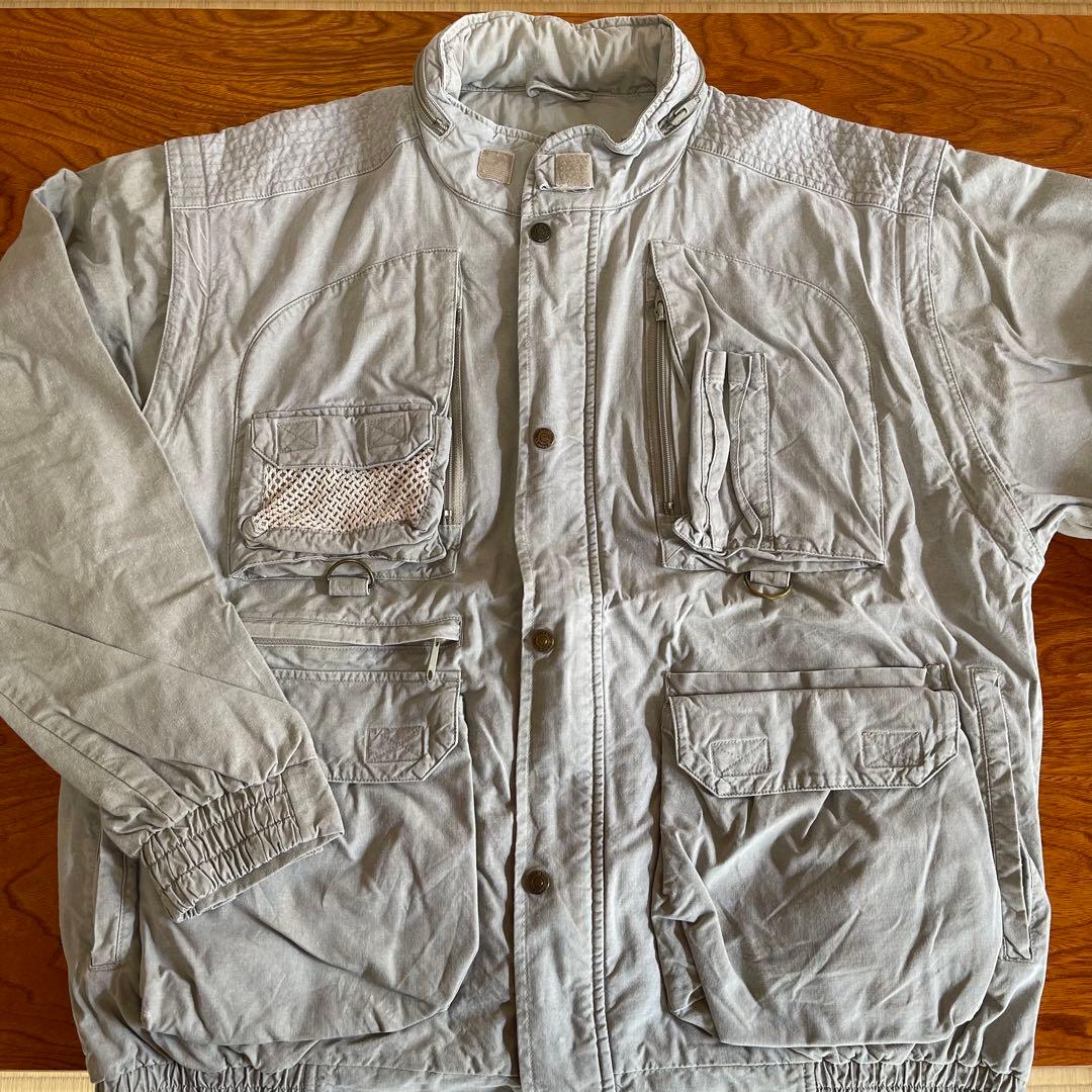 Eddie Bauer フィッシングジャケット 黒タグ 2way