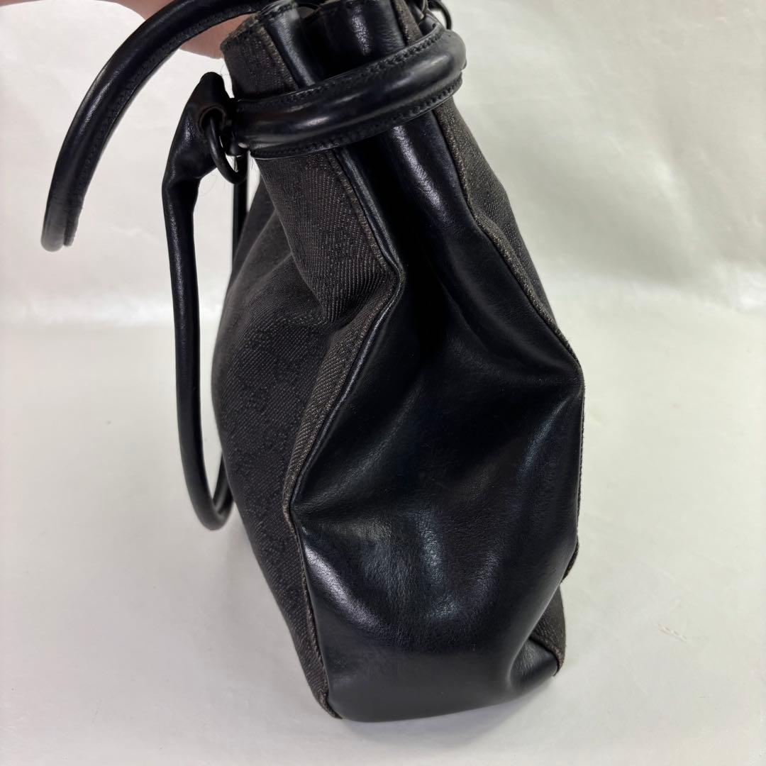 グッチ GG ブラック トートバッグ