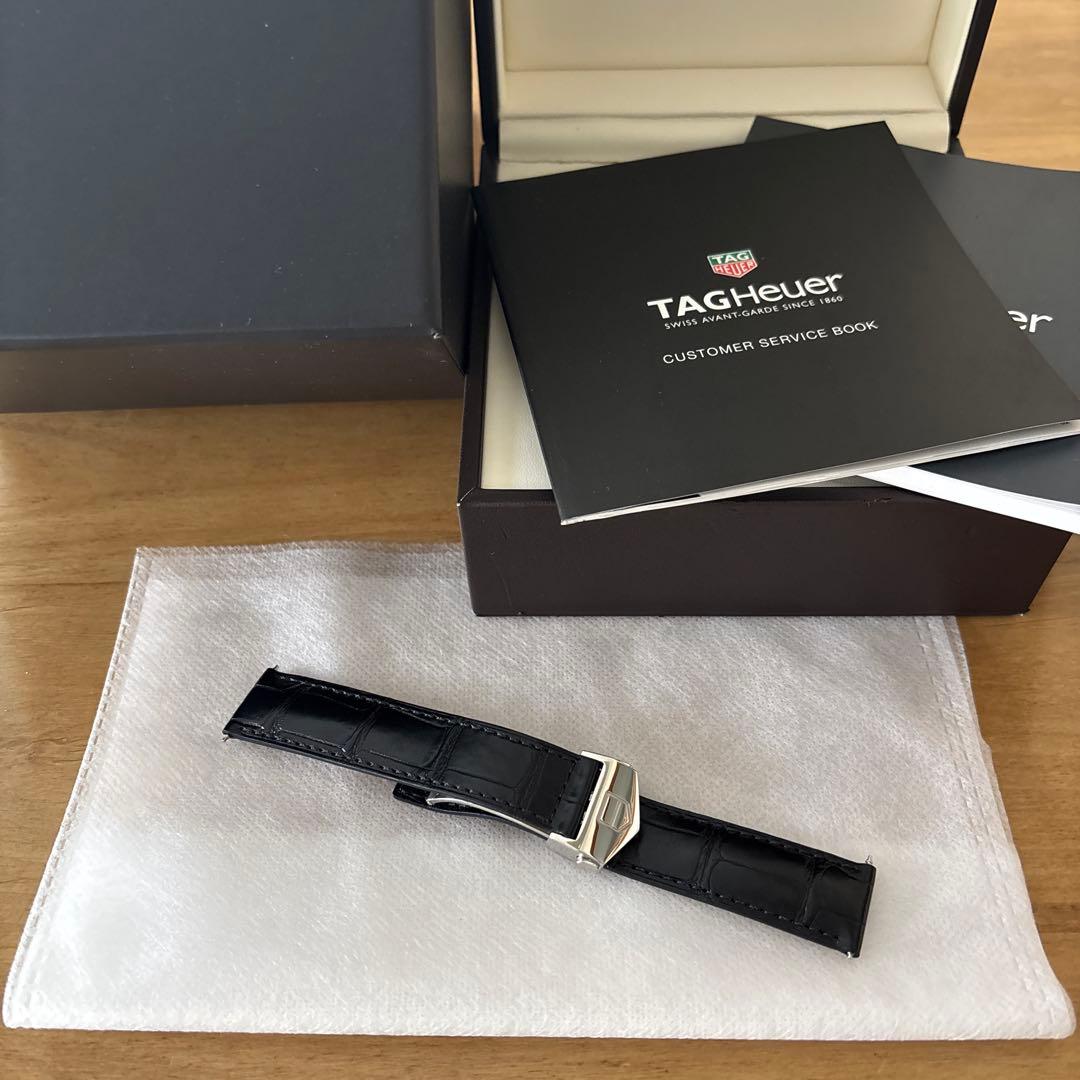 タグホイヤー　純正　レザーベルト
