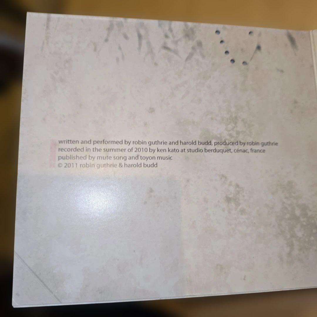 洋楽 ROBIN GUTHRIE & HAROLD BUDD Bordeaux