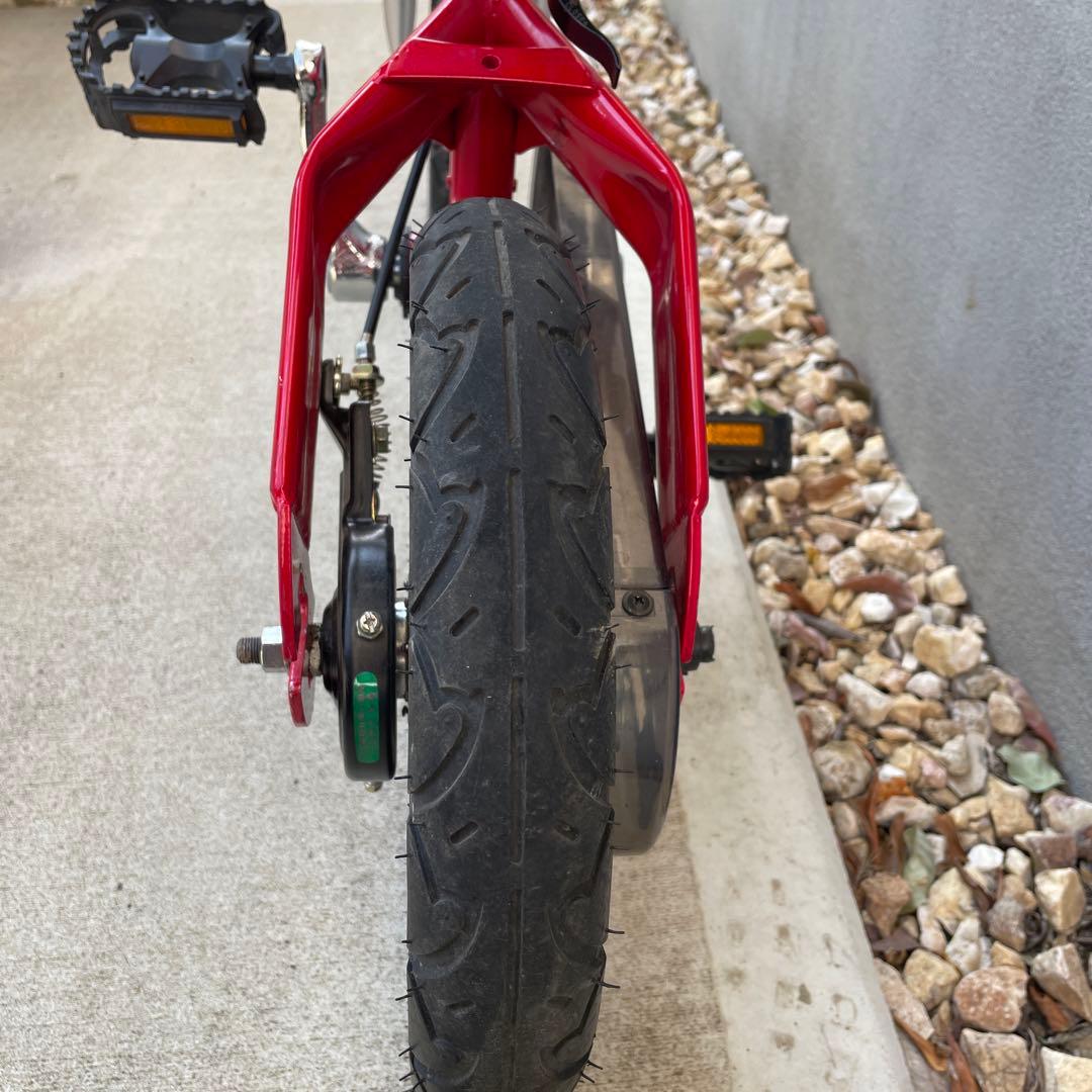 へんしんバイク　12インチ　レッド