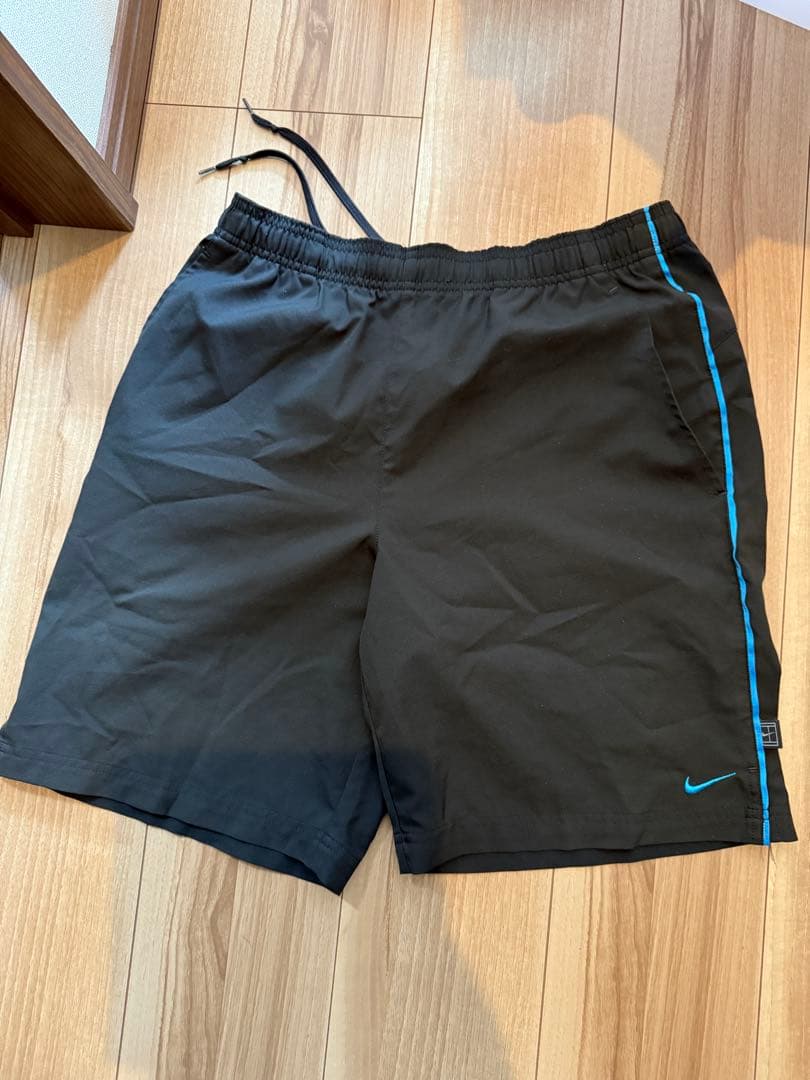 Nike ハーフパンツ ブラック/ブルー　ナイキ　サイズL