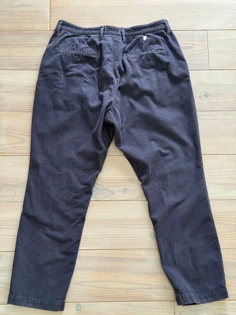 パンツ nonnative DWELLER CHINO TROUSERS NAVY