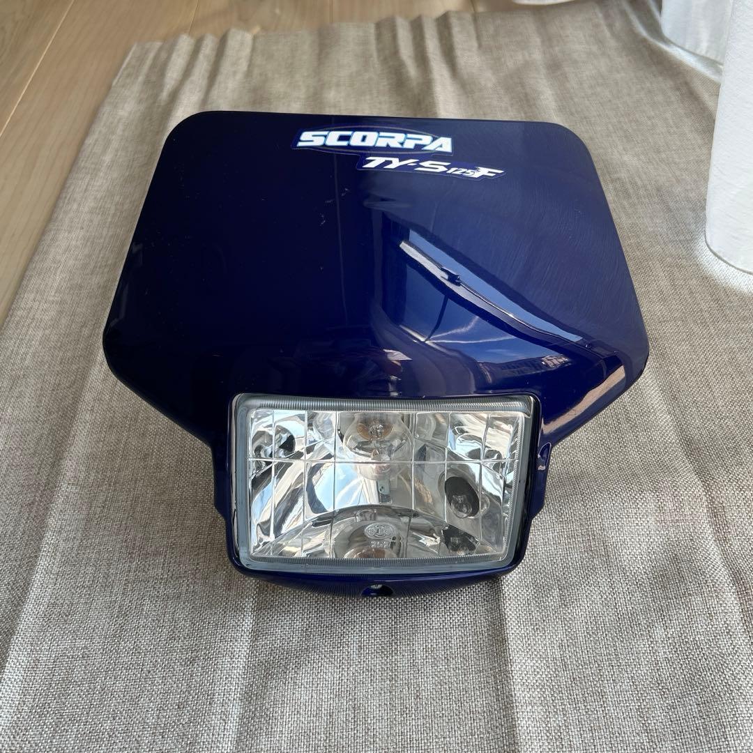 スコルパ SCORPA TY-S125F カウル ヘッドライト