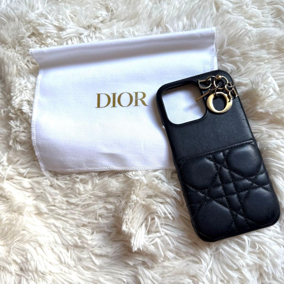 Dior iPhone13pro ケース　ディオール　ブラック