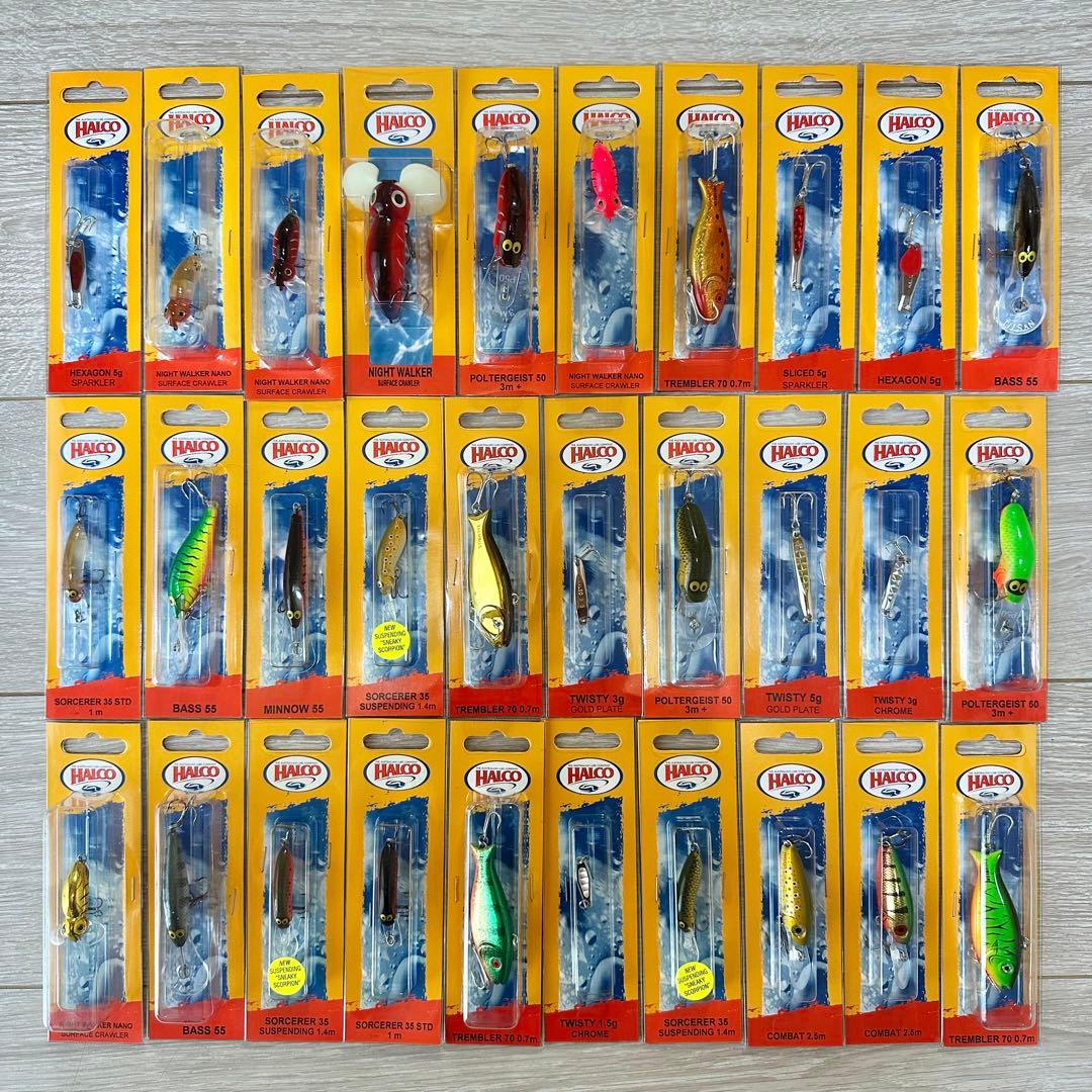 HALCO ルアー 30個セット 釣具 釣り