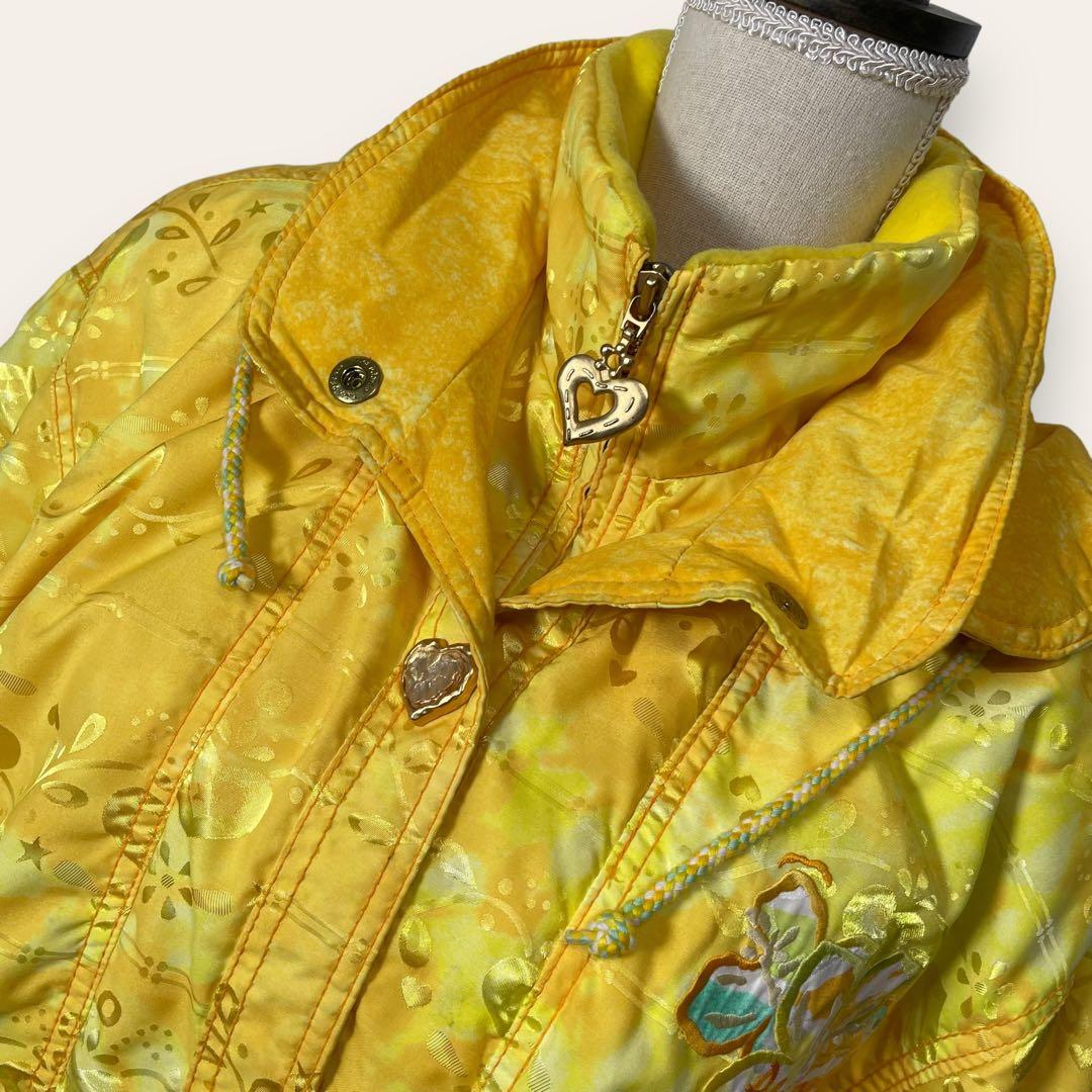 ミスフェニックス /総柄/スキーウェア/スノボード/ウィンタースポーツ/刺繍/L