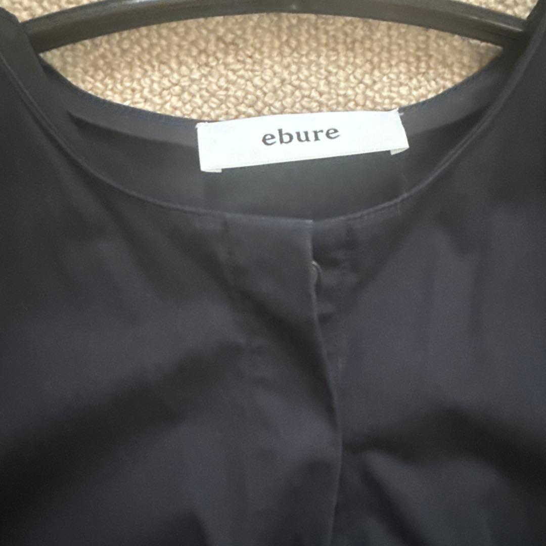 ebure サロペット　黒　36サイズ