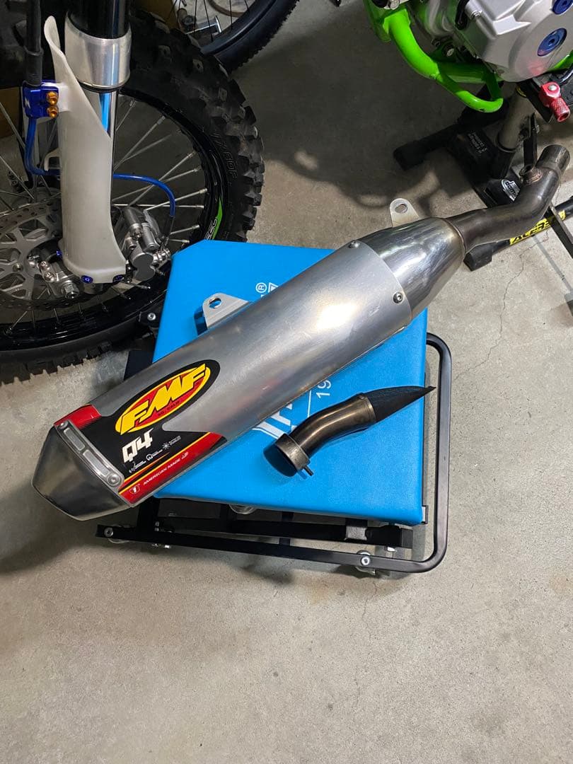 KLX250 Dトラッカー　FMFスリップオン