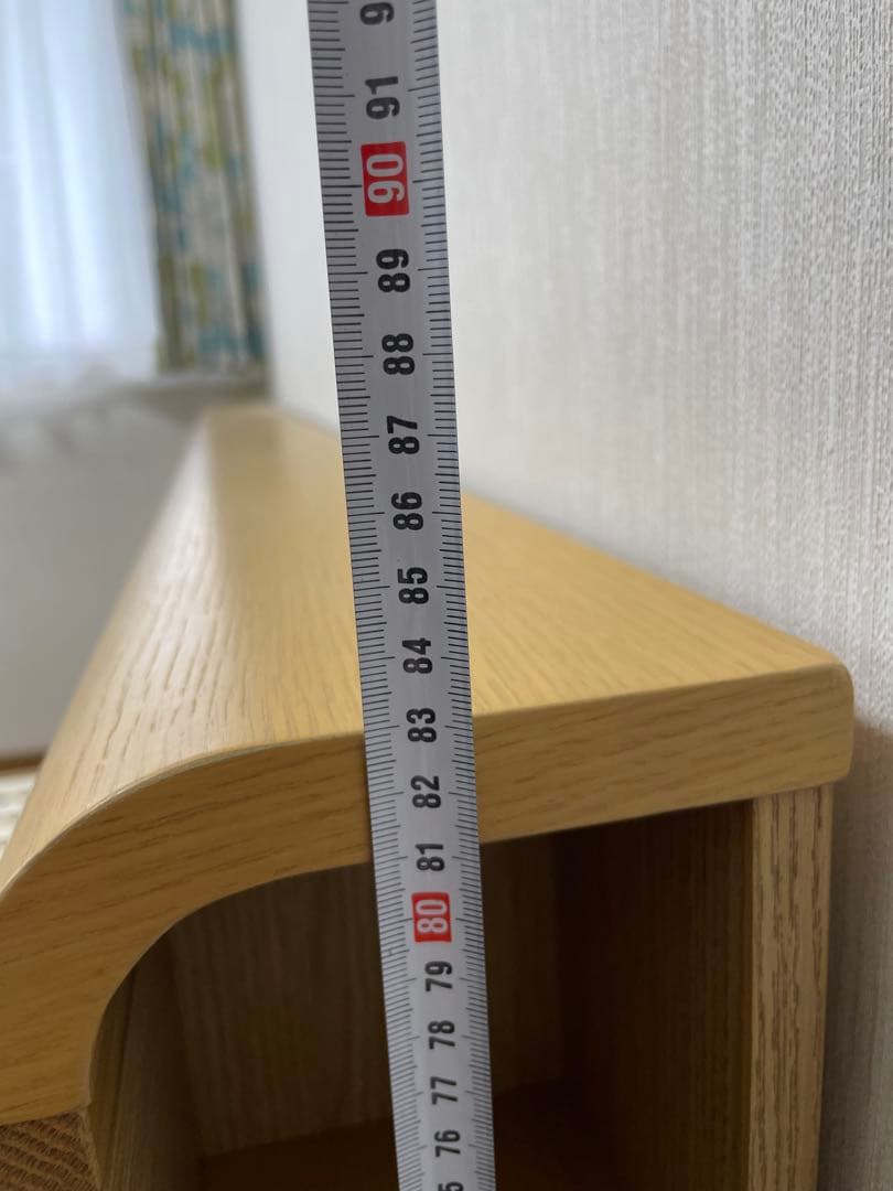 (メルパン)ニトリ　サイド収納付き　クイーンベッドフレーム