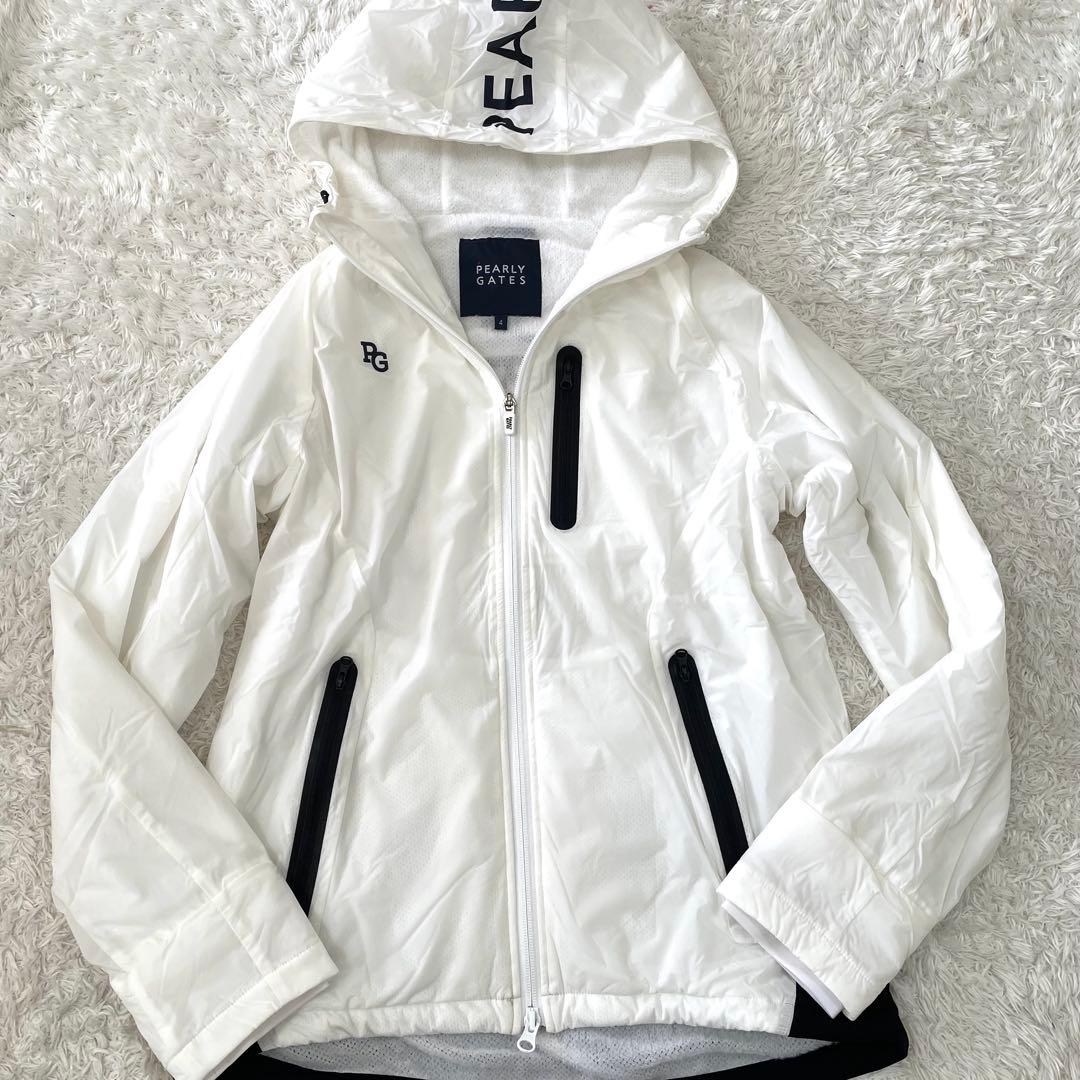 近年モデル パーリーゲイツ ナイロンパーカー 裏起毛 メンズ 4 蓄熱保温 ロゴ
