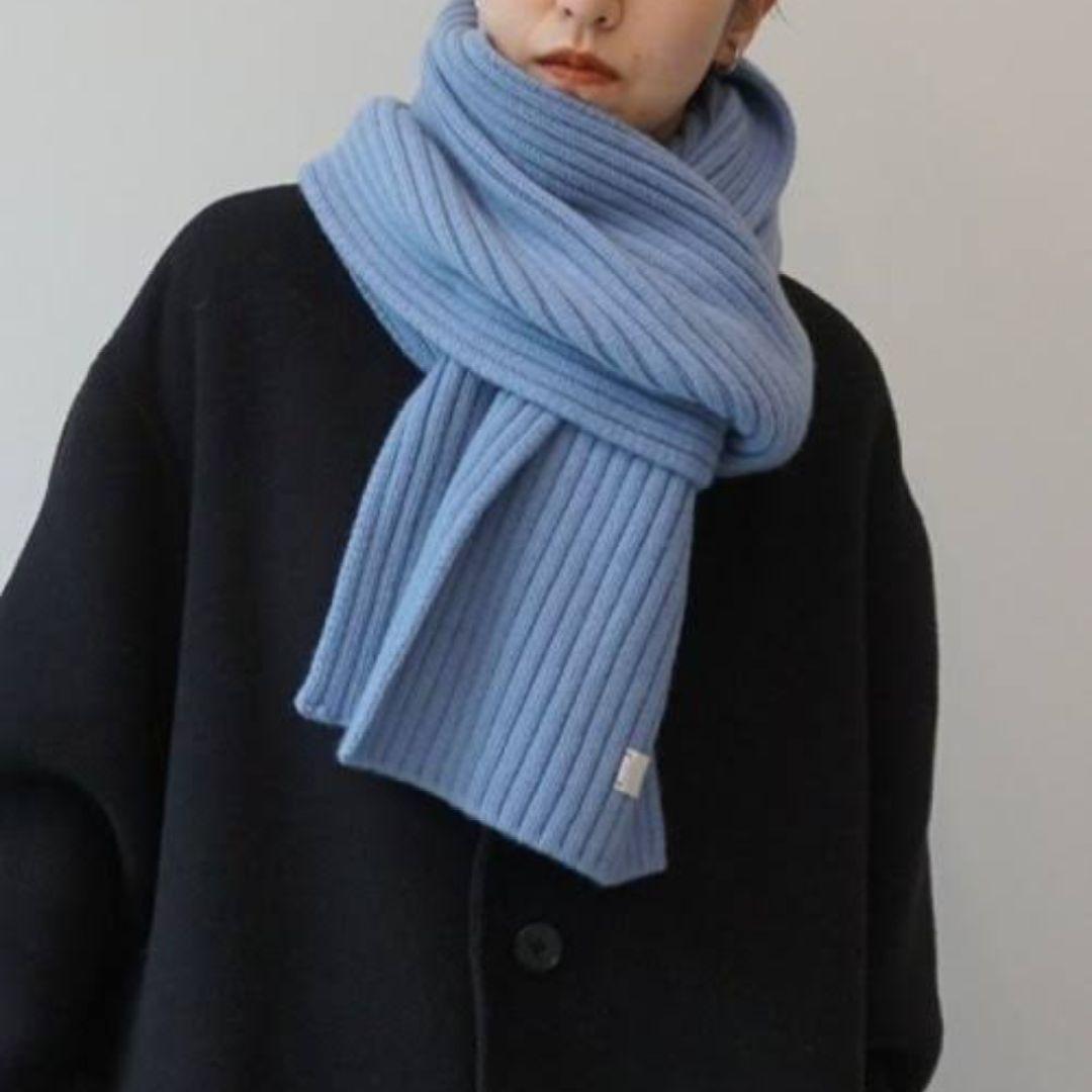 小物 TODAYFUL Rib Knit Muffler