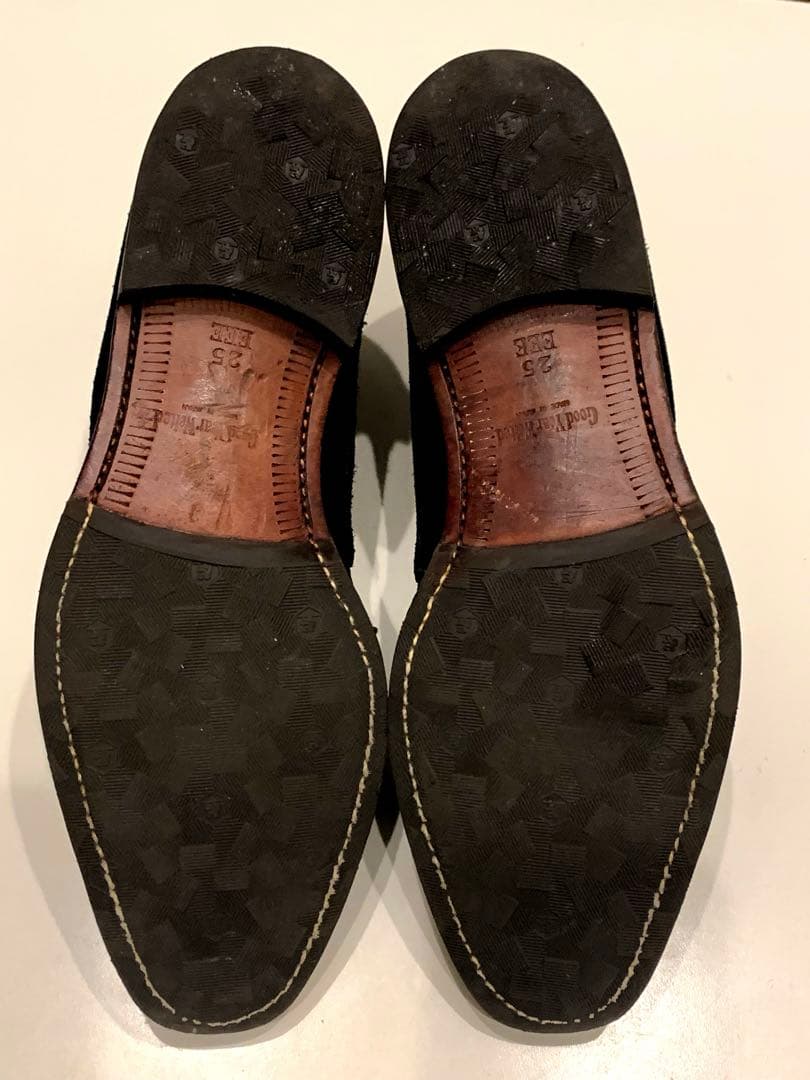 SCOTCH GRAIN スウェードビジネスシューズ 25cm