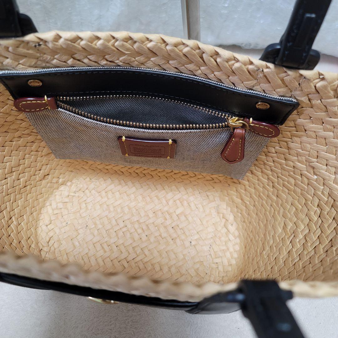 美品✨COACH コーチ かごバッグ ストロートートバッグ 肩掛け
