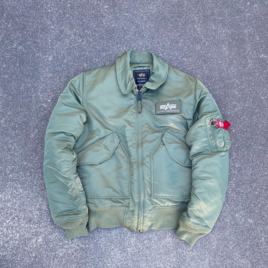 ALPHA INDUSTRIES CWU 45/P 短丈 フライトジャケット