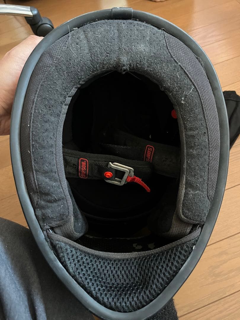 SIMSON フルフェイスヘルメット フレイムスデザイン