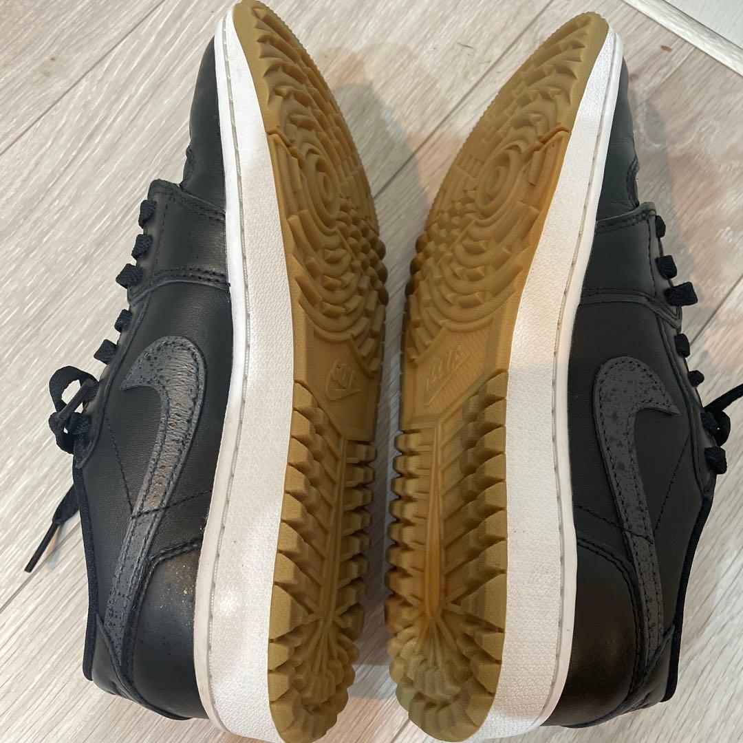 AIR JORDAN ゴルフシューズ 24cm ブラック