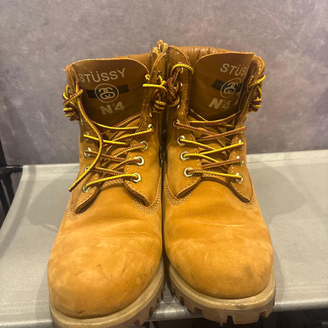 ティンバーランド　STÜSSYコラボ 8.5インチ