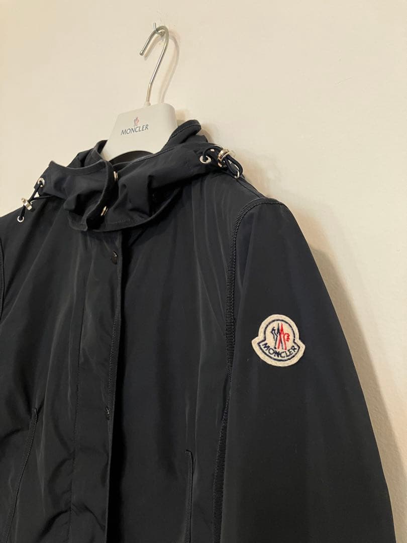 Moncler モンクレール 人気ナイロンコートArgelia 紺　サイズ2