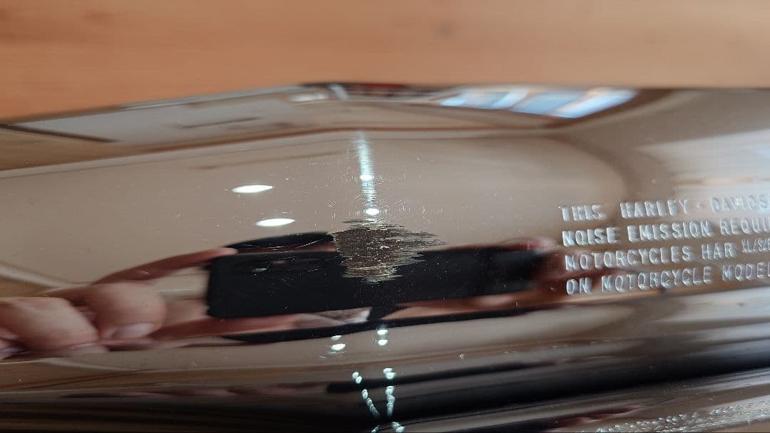 ステンレススチール クローム マフラー 65171-98A