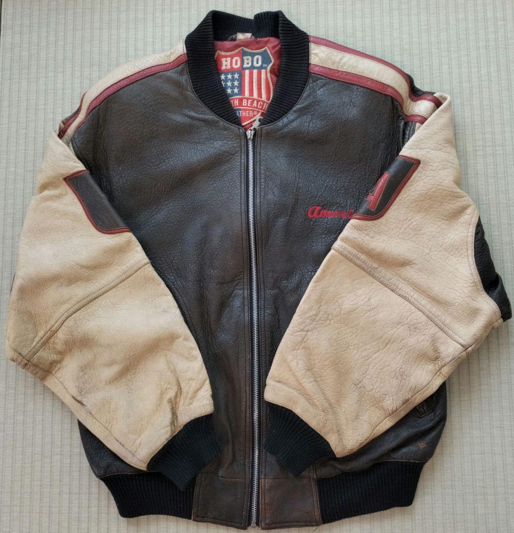 【レア物】NorthBeachLeather ノースビーチレザー　皮スタジャン