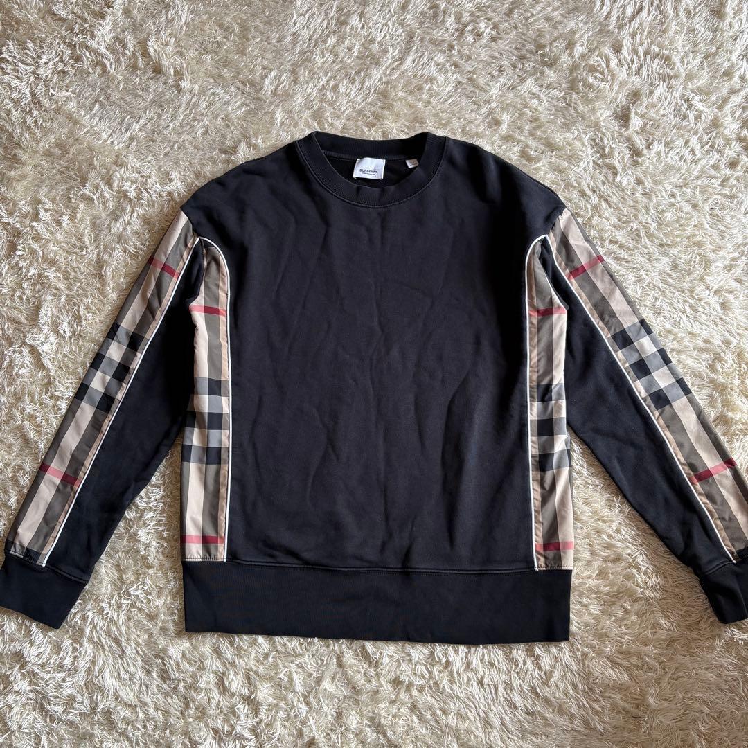 BURBERRY バーバリーロンドン ノバチェック スウェット XS〜S