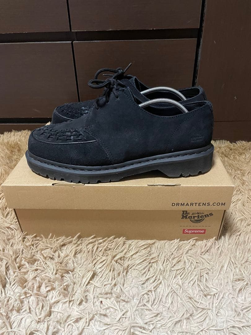 Dr. Martens x Supreme コラボローファー 黒