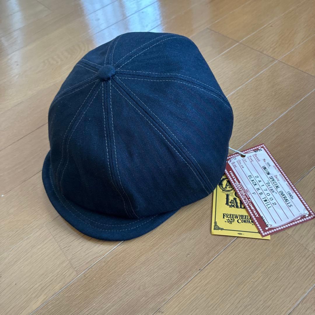 フリーホイラーズ　デニムキャスケット ブラック