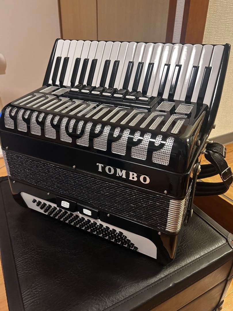 【未使用品】アコーディオン TOMBO J80 J-80 トンボ