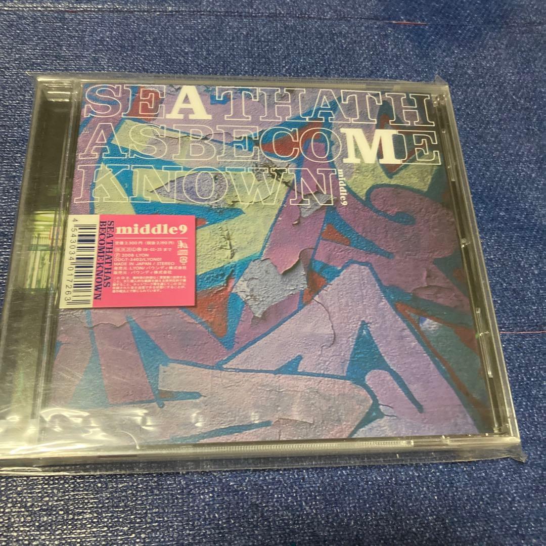 middle9 SEATH AS BECOME KNOWN CD 未開封