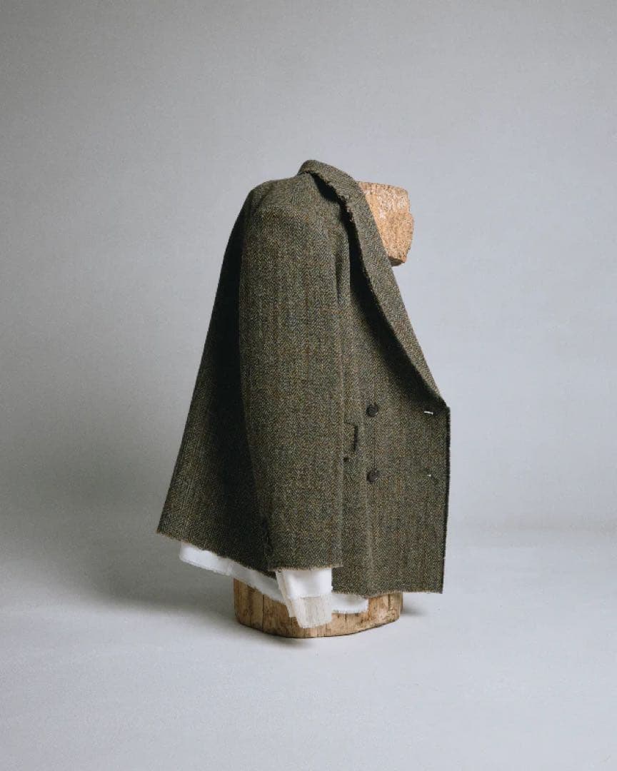 今季完売　jself Harris Tweed Layered Jacket