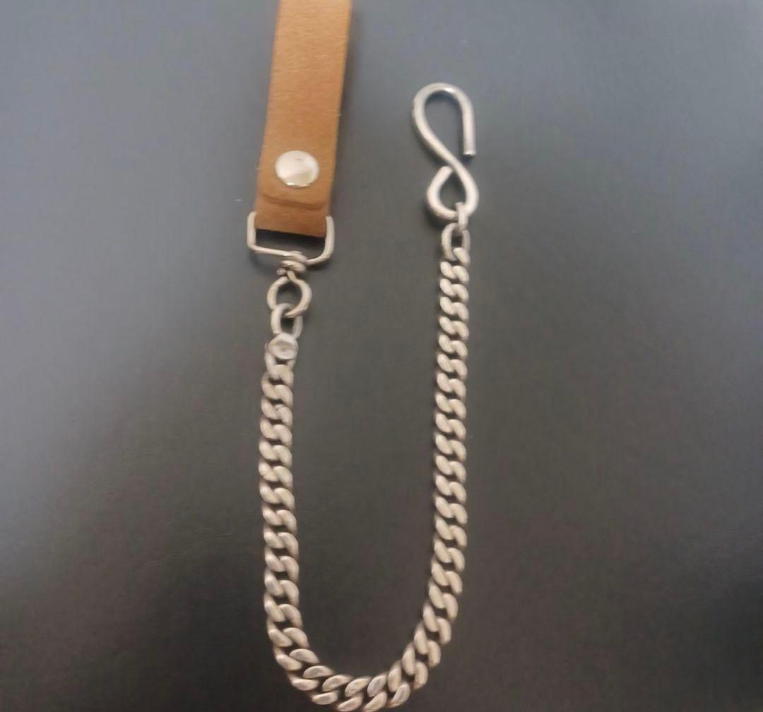 シルバー925 ウォレットチェーン　テンダーロイン好きに　バイカーファッション