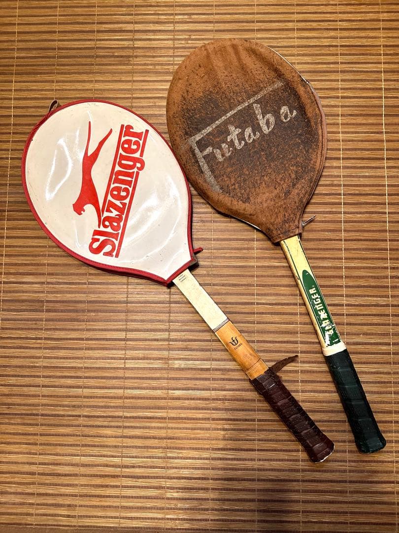 レトロ テニスラケット 2本セット ヴィンテージ