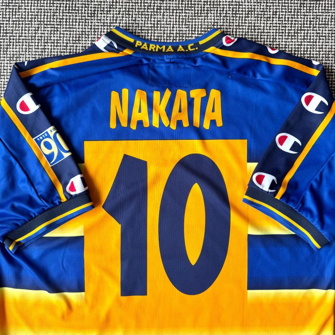 【90周年記念モデル】中田英寿 ＃１０ パルマ ０２／０３（H）champion