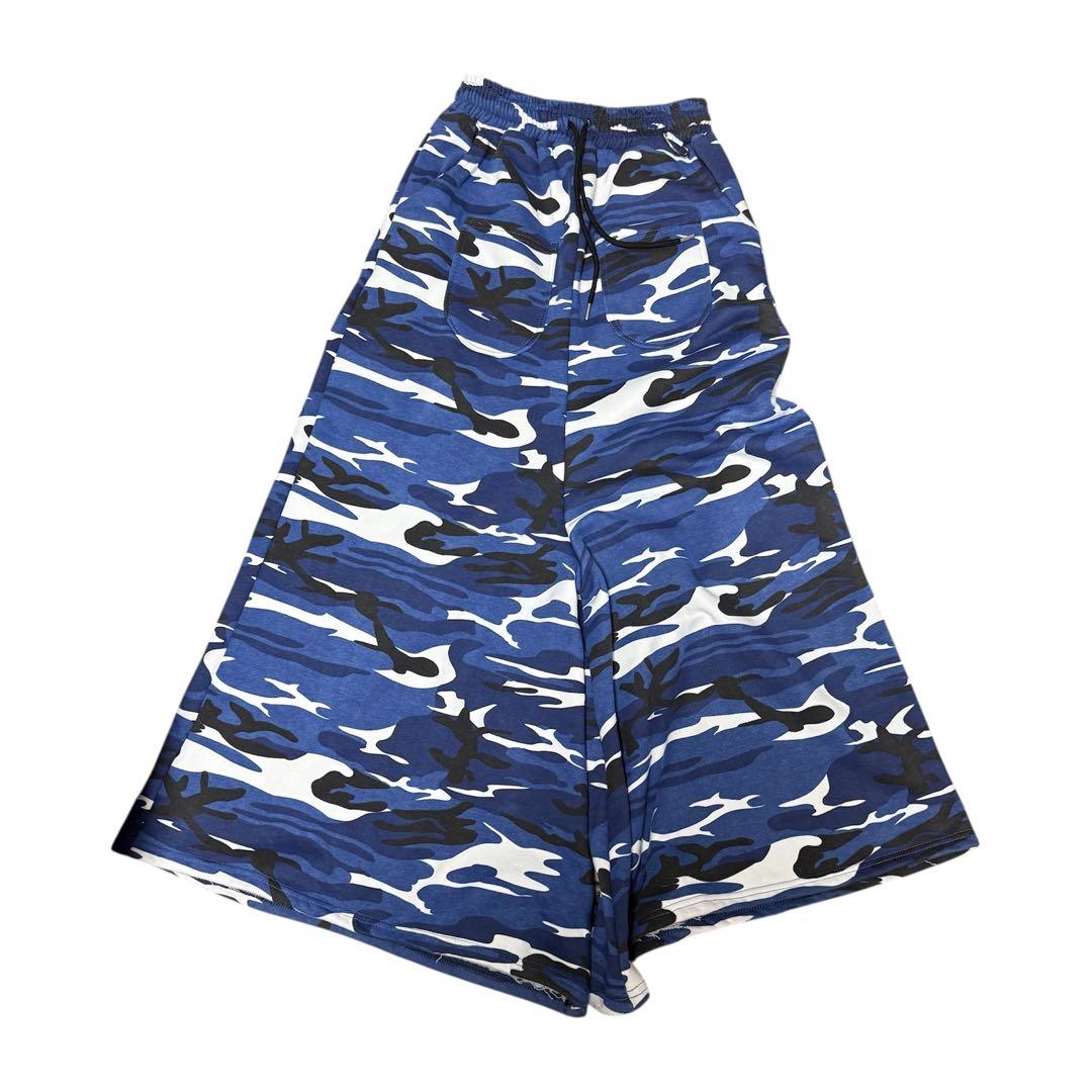 パンツ trvo BLUE CAMO FUR POCKET SWEAT PANTS