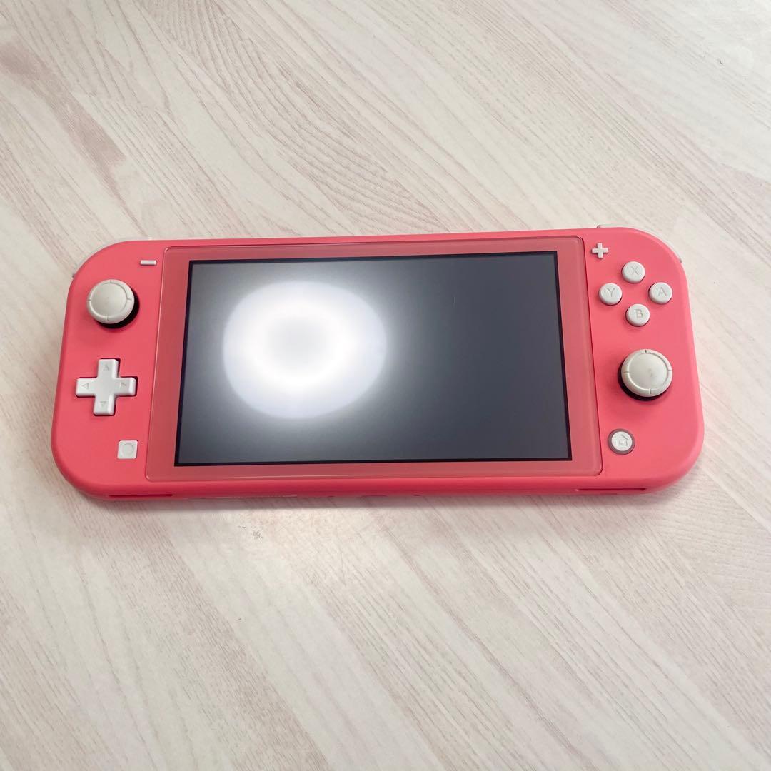 Nintendo Switch Lite ピンク 本体 アダプタ