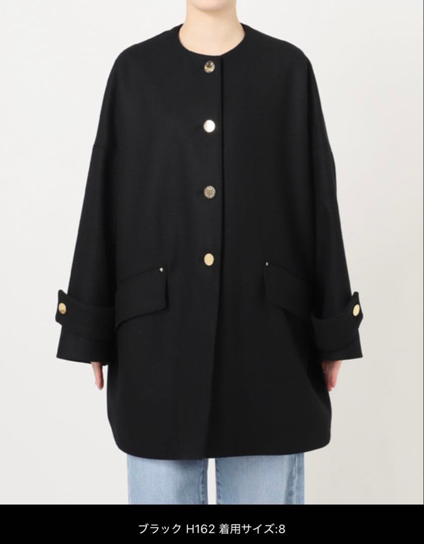 IENA別注 ノーカラーコート MACKINTOSH HUMBIE 未使用