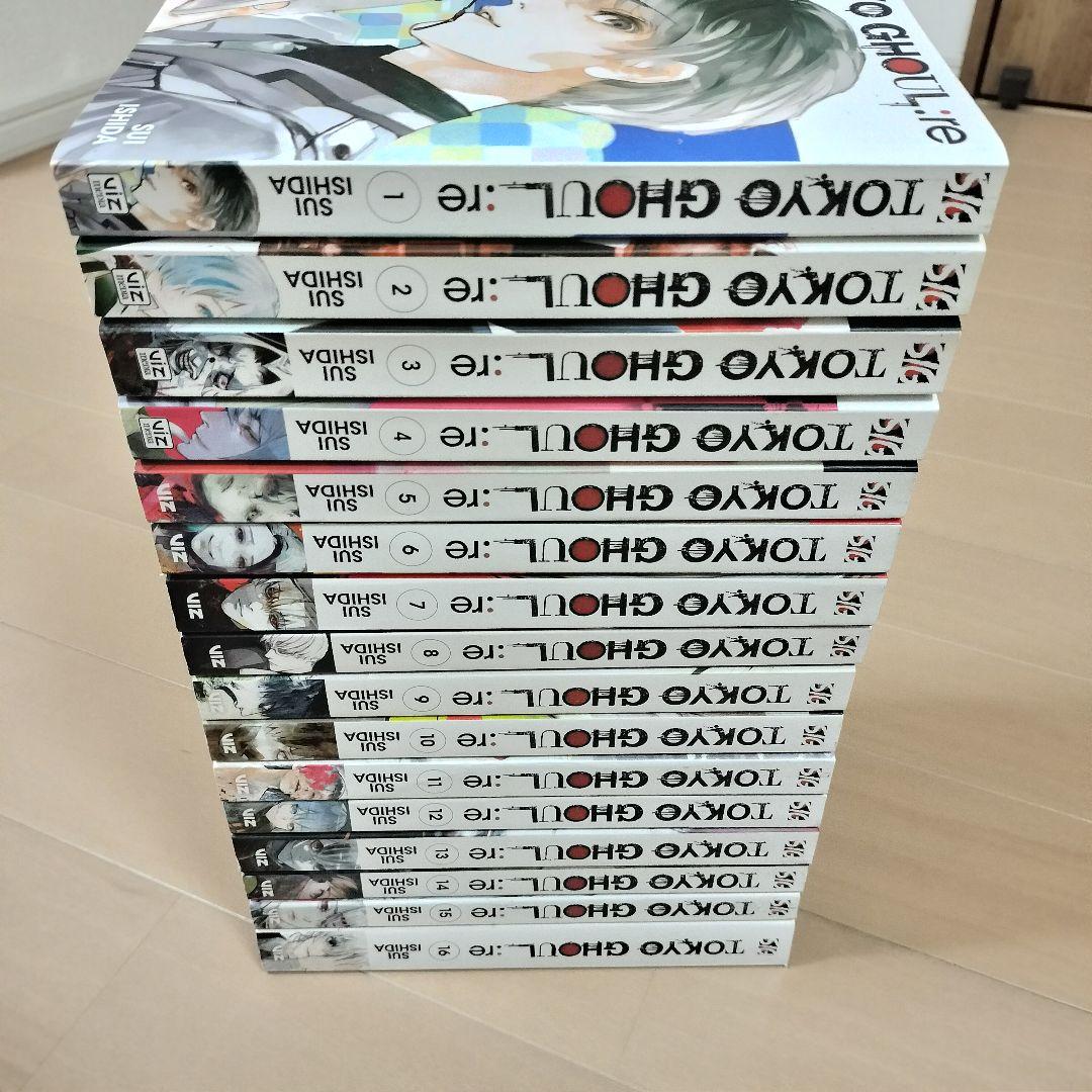 英語版　東京喰種:re 　全巻セット