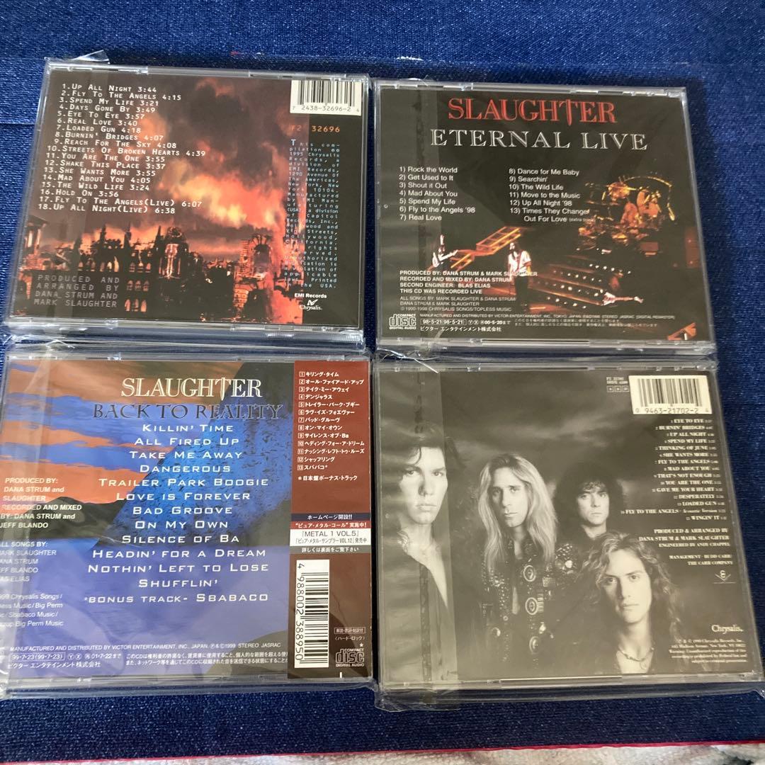 SLAUGHTER スローター　ハードロック　CD洋楽　輸入盤　国内盤