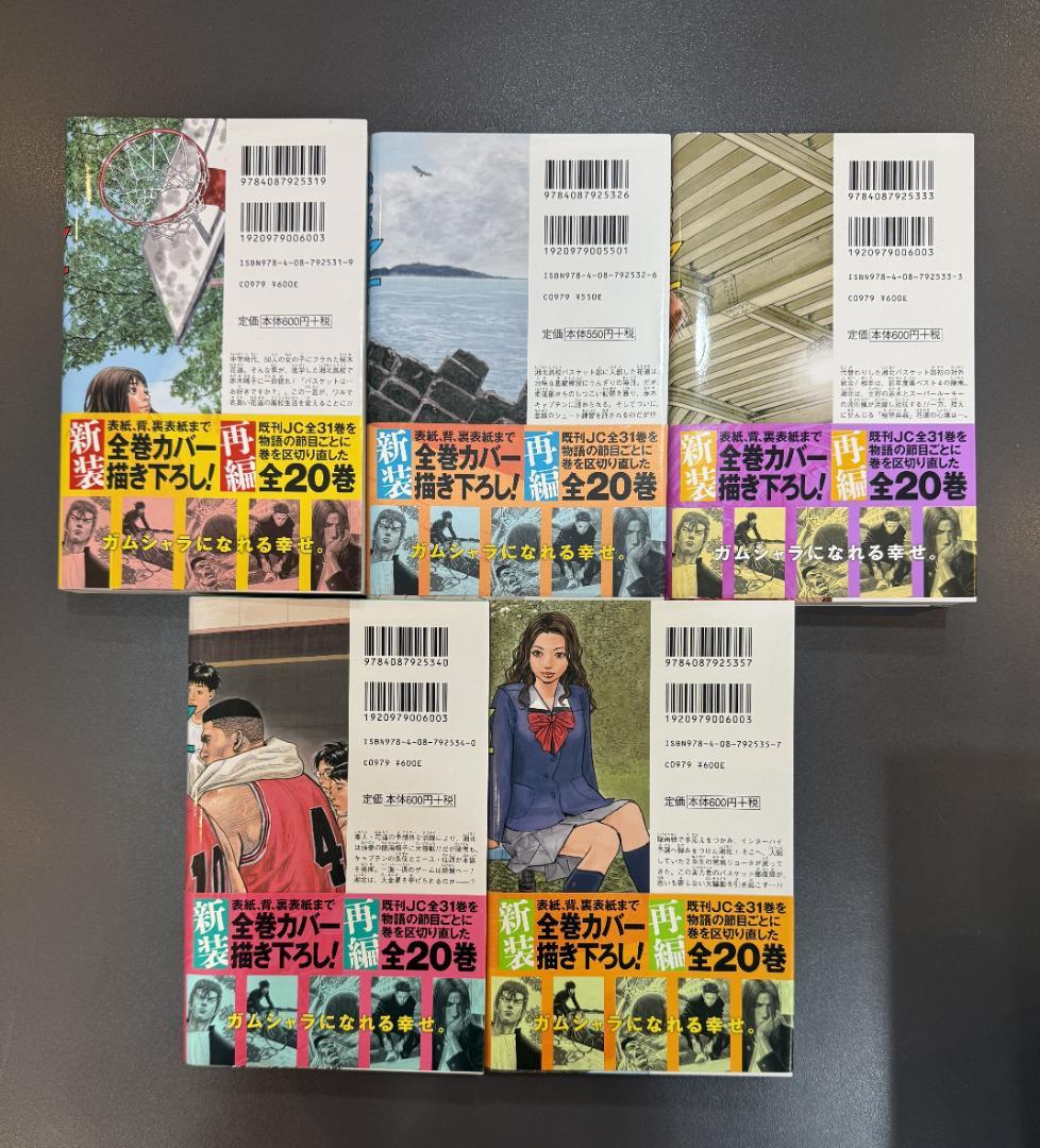 新装 再編版 SLAMDUNK スラムダンク 全20巻セット