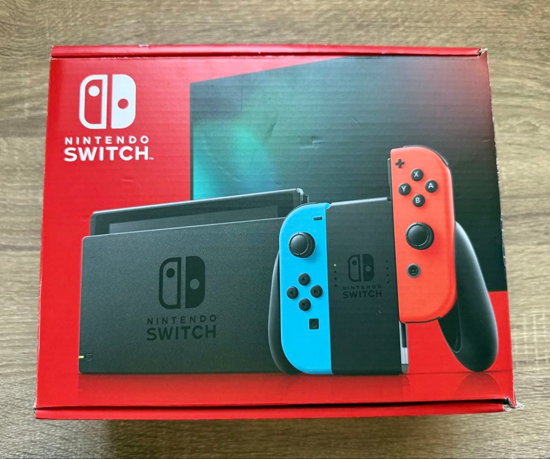 【美品】Nintendo Switch 本体 青/赤
