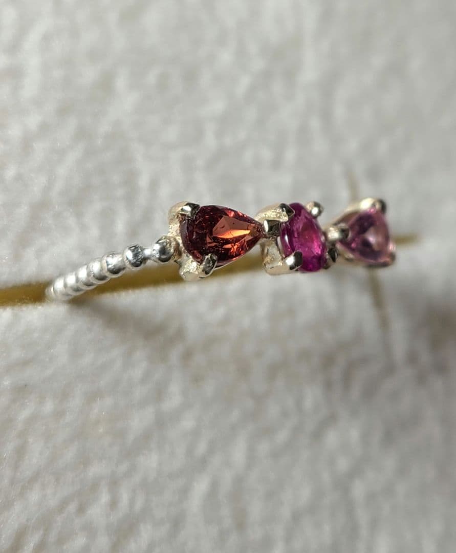 ユリィ可愛いピンク★スリランカ産スピネル★リング、ペンダントオーダー受付中