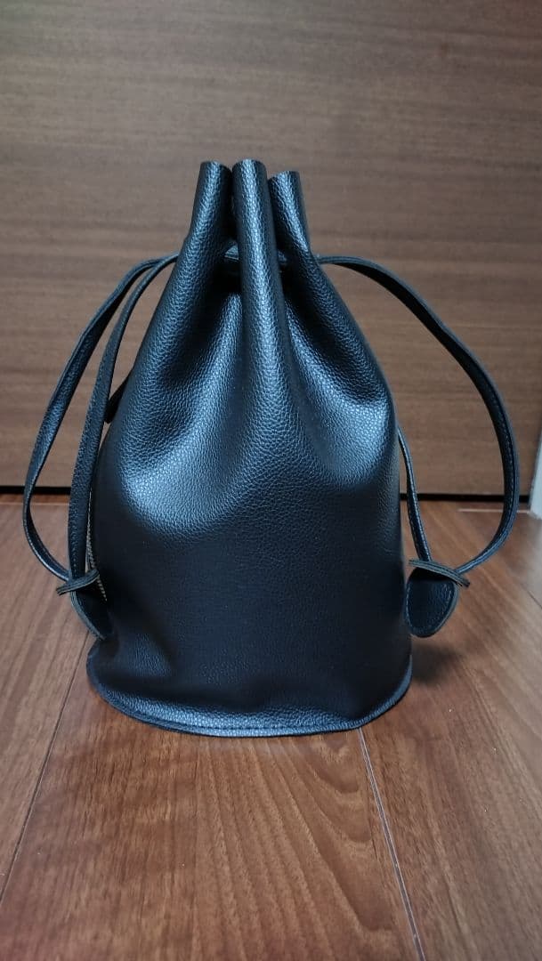 アダムスジャグラー　レトロエンジン　レザー　パースバック　巾着