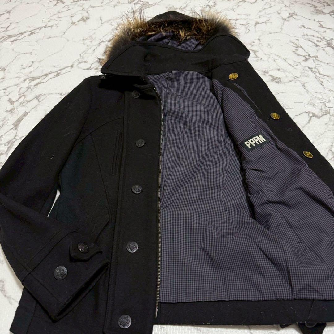 ジャケット・アウター PPFM 4way gimmick fur napoleon jacket