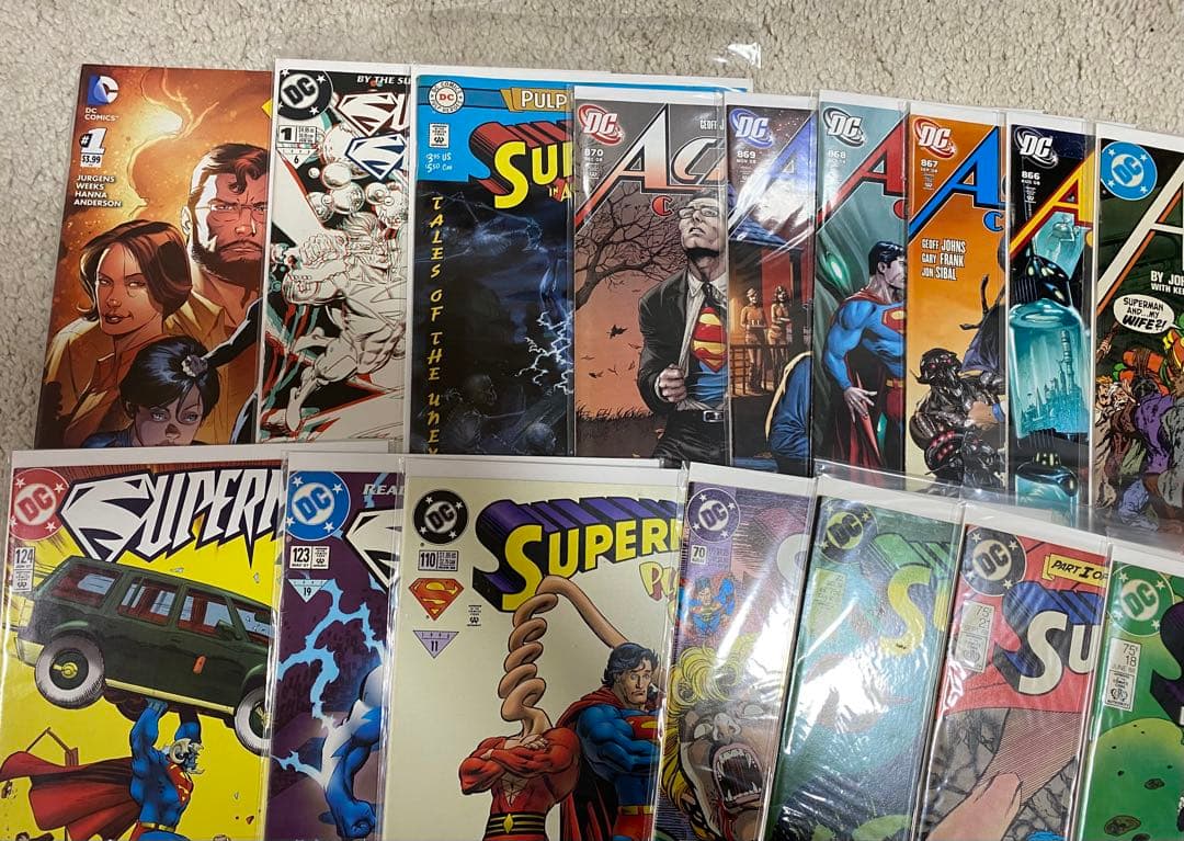 スーパーマン アメコミ色々79冊セット アメコミ リーフ