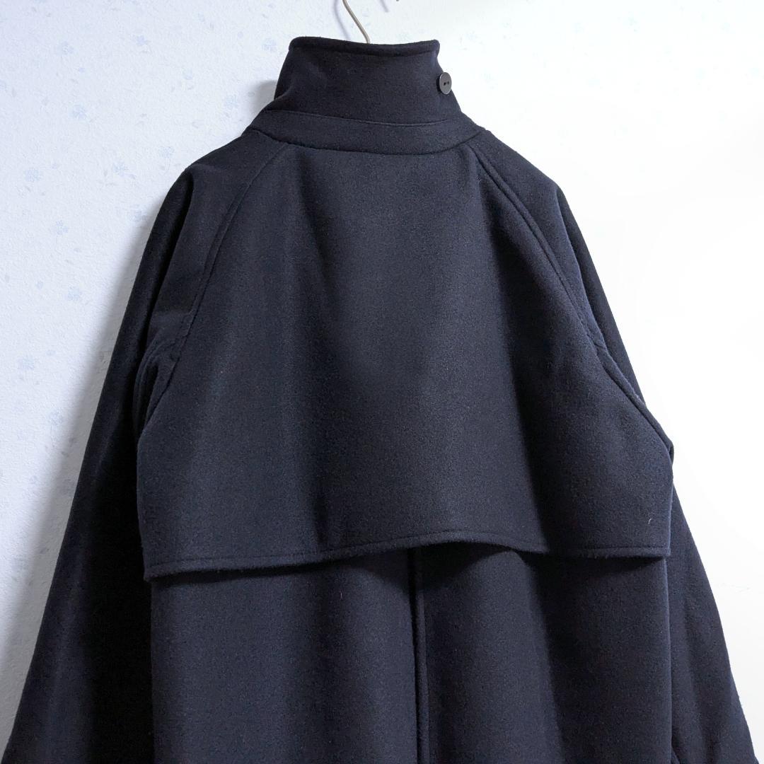 良品 SHIPS ウール ライク ジャージー メルトン 2WAY Pコート